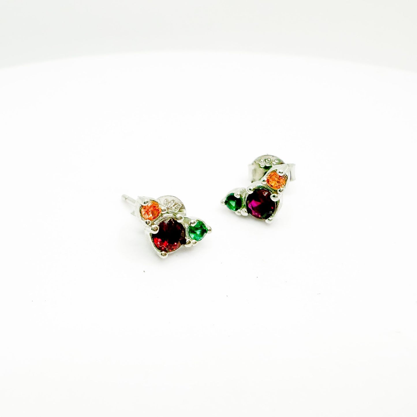 Pendientes Tricolor Fantasía