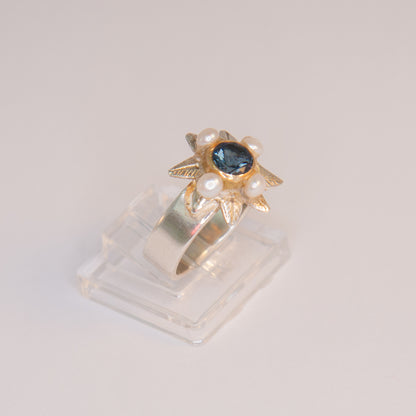 Anillo Flor Marina