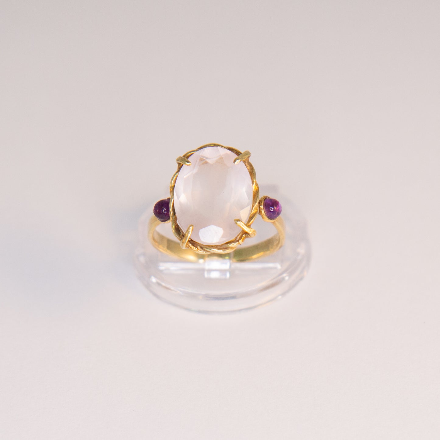 Anillo Rosa de Oro