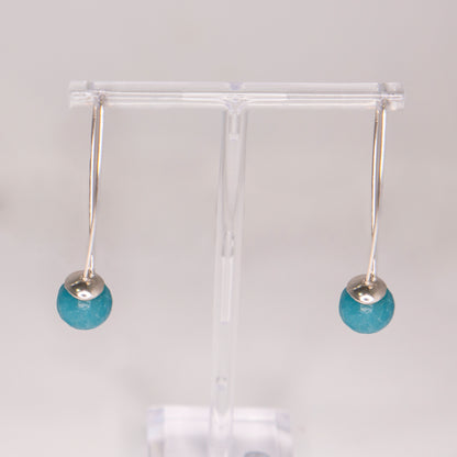 Pendientes Lazada Azul