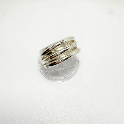 Anillo Blanco, Rosa y Arena