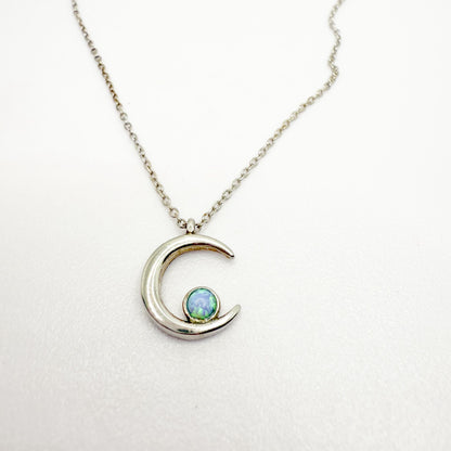 Collar Luna Azul