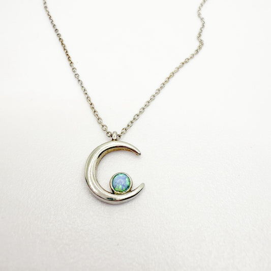 Collar Luna Azul