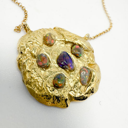 Colgante Galleta de Ópalos