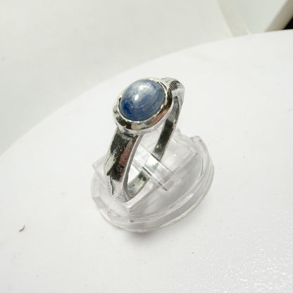 Anillo mareas de cianita