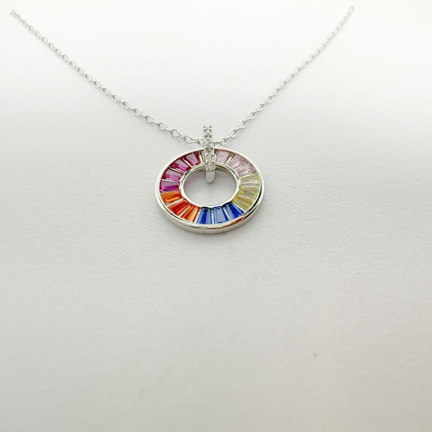 Colgante Disco Arcoiris