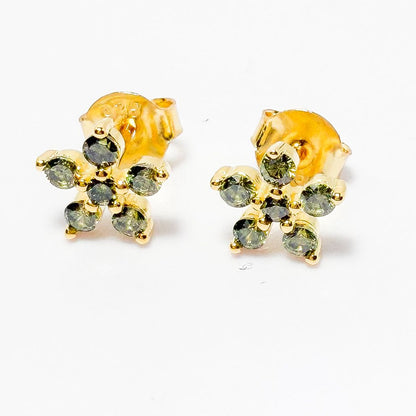 Pendientes Verde Boreal