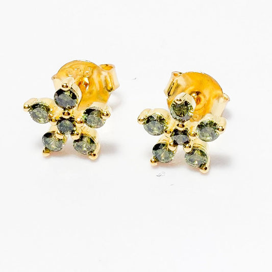 Pendientes Verde Boreal