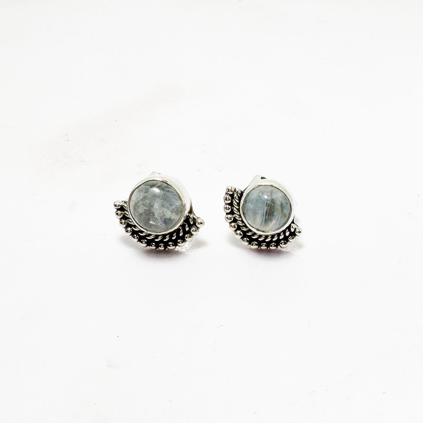 Pendientes Plata Luna Boreal