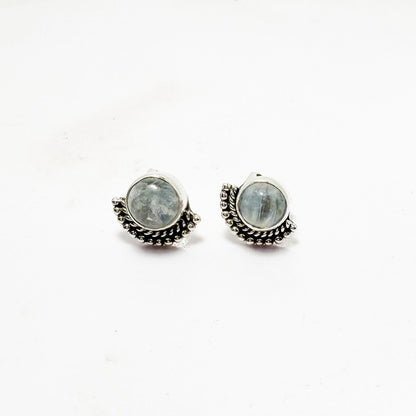 Pendientes Plata Luna Boreal