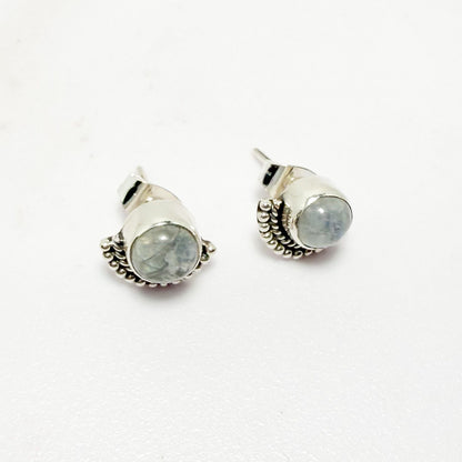Pendientes Plata Luna Boreal