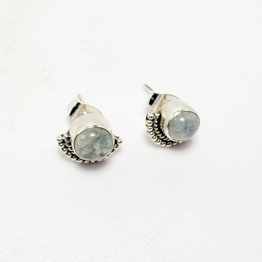Pendientes Plata Luna Boreal